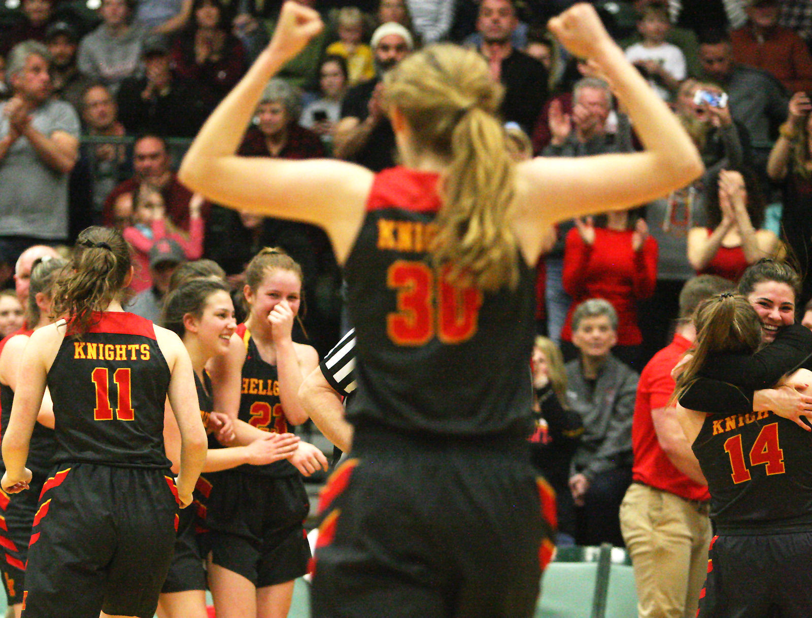 Hellgate girls celebration